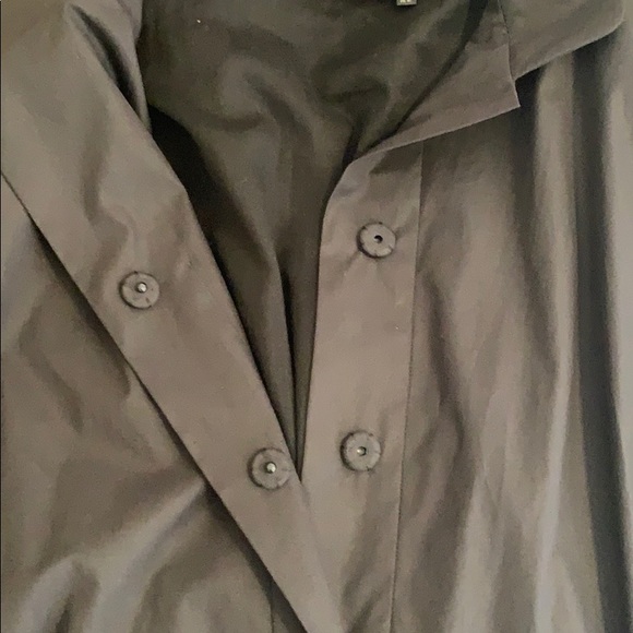 Salvatore Ferragamo Black Cotton Dress Sz 46 - Picture 6 of 6